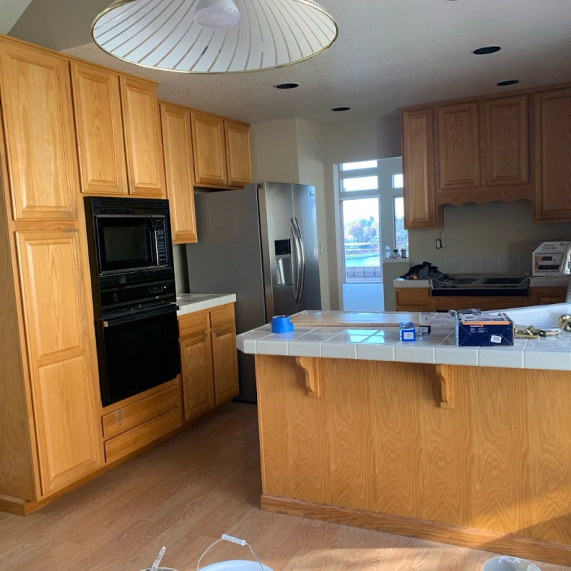 service staining work